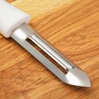 Овощечистка Доляна Style, 19,5 см, ручка sоft-tоuch, цвет МИКС - Фото 3