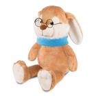Мягкая игрушка «Кролик Эдик в шарфе и в очках», 20 см - фото 319109472