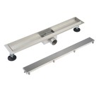 Трап TIM BAD456002, 70 х 600 мм, под плитку, гидро+сухая защита от запаха - Фото 4