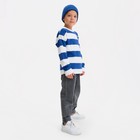 Джемпер детский KAFTAN, цвет белый/синий, р.32 (110-116 см) - Фото 5