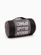 Плед "Этель" Крутой мужик 130х150 см, 100% п/э, флис 160 гр/м2 9050837 - фото 319792348
