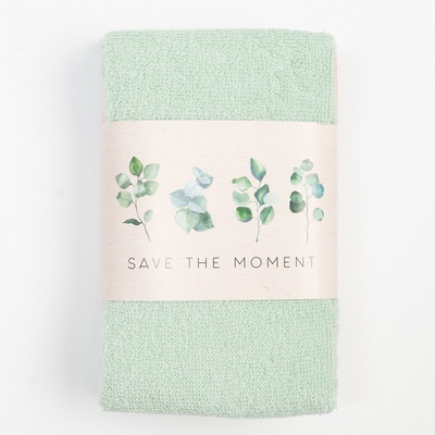 Набор махровых полотенец «Этель» Save the moment, 30×30 см - 3 шт., 340 г/м², 100% хлопок