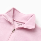 Костюм флисовый детский (толстовка, брюки) MINAKU цвет светло-сиреневый, рост 68-74 - Фото 2