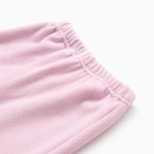 Костюм флисовый детский (толстовка, брюки) MINAKU цвет светло-сиреневый, рост 74-80 - Фото 4