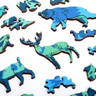 Пазл деревянный фигурный «Загадки леса», 145 элементов - Фото 5