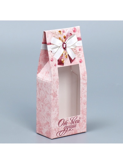 Коробка складная «От всей души», 5.7×14.5×3.5 см