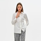 Рубашка женская MINAKU: Classic цвет белый, размер 42 - фото 319110243