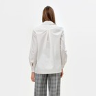 Рубашка женская MINAKU: Classic цвет белый, размер 42 - Фото 3