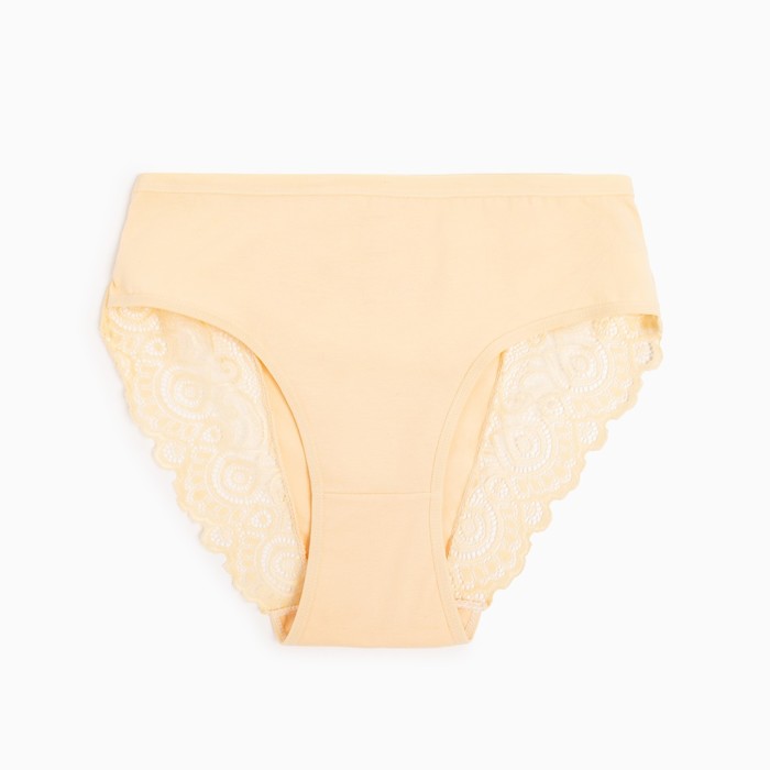 Трусы женские слипы, цвет бежевый, р-р 46-48 - Фото 1