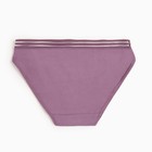 Трусы женские слипы, цвет темно-фиолетовый, р-р 46-48 - фото 53375942