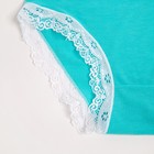 Трусы женские слипы, цвет бирюзовый, р-р 46-48 - фото 21858760