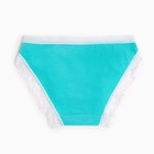 Трусы женские слипы, цвет бирюзовый, р-р 46-48 - фото 21858761