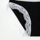 Трусы женские слипы, цвет черный, р-р 46-48 - фото 21858793