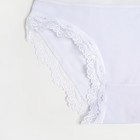 Трусы женские слипы, цвет белый, р-р 46-48 - фото 43007476