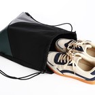Сумка для обуви, отдел на шнурке, TEXTURA, цвет разноцветный/хаки - Фото 8