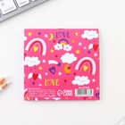 Блокнот 10х10 см, 16 л «8 Марта. Детский» МИКС - Фото 3