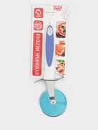 Нож для пиццы и теста Доляна Style, 21 см, ручка soft - touch, цвет МИКС - Фото 7