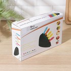Набор кухонных ножей на подставке, 5 шт., лезвие 8.5 см, 11 см, 11.5 см, 12.5 см, цвет МИКС - Фото 3