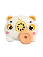 Музыкальный проектор «Весёлые зверята: Мишутка», звук, свет, 2 слайда, 16 картинок, цвет белый - Фото 8