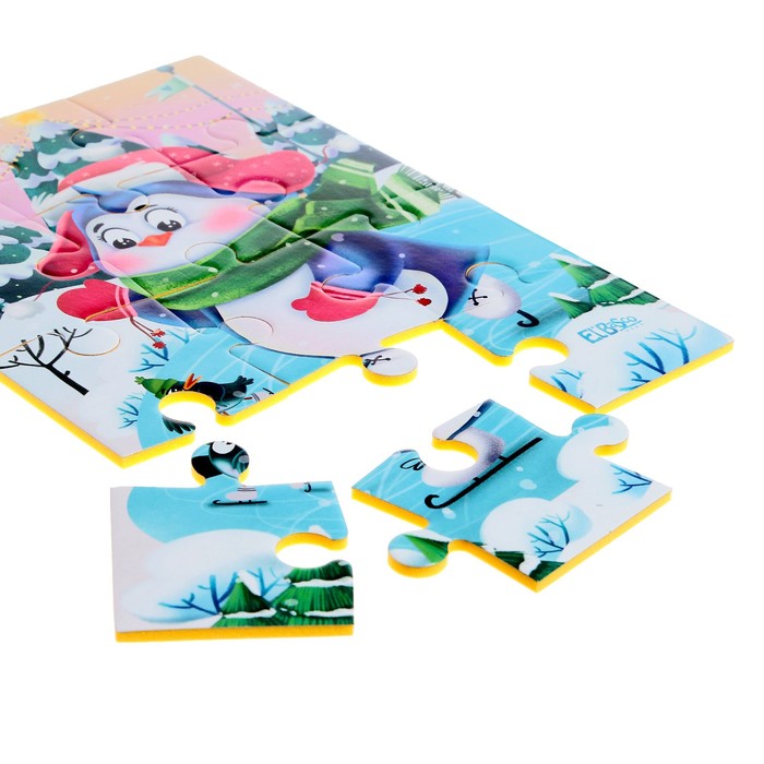 Мягкий пазл А5 «Зима» 57727