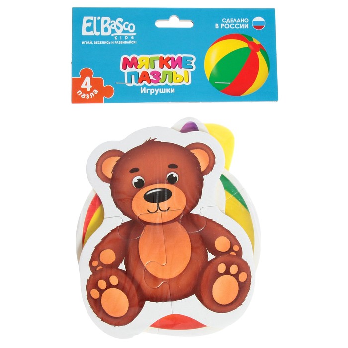 Мягкий пазл «Игрушки» 57728