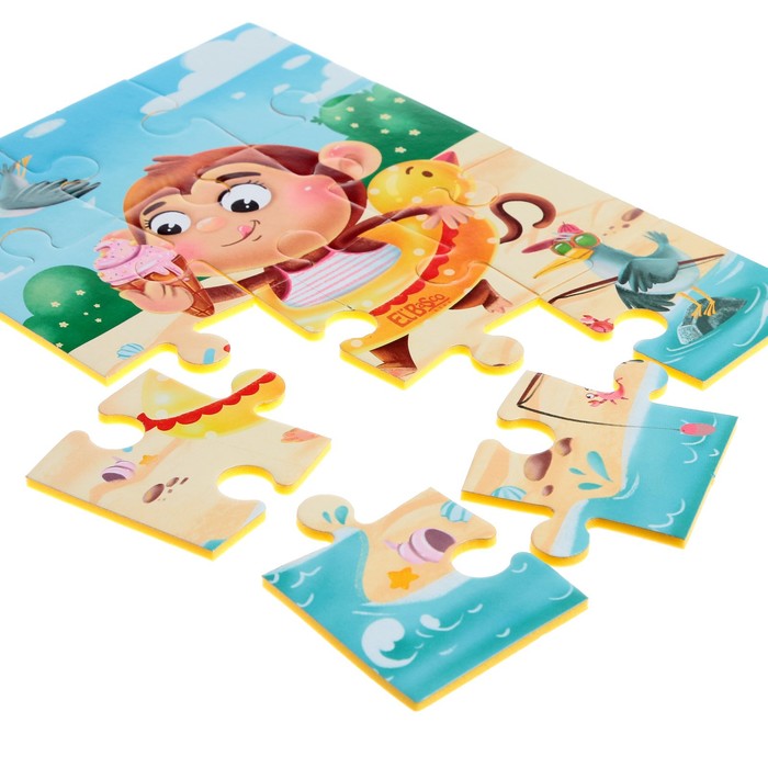 Мягкий пазл А5 «Лето» 57729