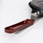 Сковорода Доляна «Сердце», d=12 см, пластиковая ручка, антипригарное покрытие, цвет чёрный - Фото 5