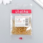 Бисер "Zlatka" 08/0, 3 мм, 10 г 0032 золотой - фото 28479325 Бисер "Zlatka" 08/0, 3 мм, 10 г 0032 золотой - фото 28479325