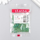 Бисер "Zlatka" 08/0, 3 мм, 10 г 0167 зеленый - фото 28479370 Бисер "Zlatka" 08/0, 3 мм, 10 г 0167 зеленый - фото 28479370