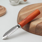 Овощечистка «Ретро», 17 см, цвет МИКС - Фото 2