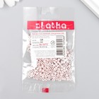 Бисер "Zlatka" 08/0, 3 мм, 10 г 0972 розовый 9317355 - фото 10051283