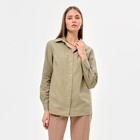 Рубашка женская MINAKU: Classic цвет зелёный, размер 42 - фото 319111501