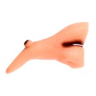 Нос ведьмы с бородавкой светлый 10 см - фото 31508788