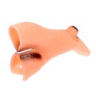 Нос ведьмы с бородавкой светлый 10 см - фото 31508789