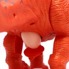 Динозавр «Диплодок», эффект дыма, откладывает яйца, с проектором, цвет оранжевый - Фото 5