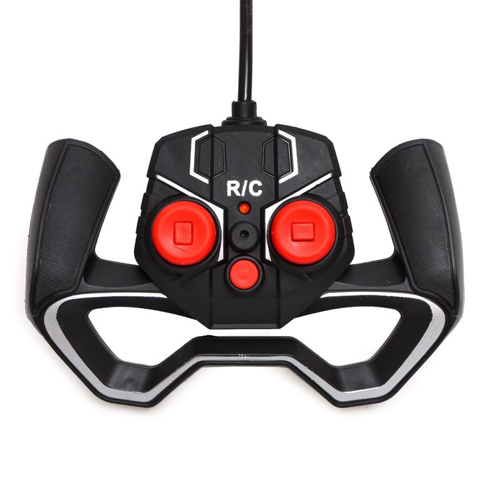 Джип радиоуправляемый MONSTER, 1:16, свет, работает от аккумулятора, цвет красный 57741