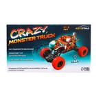 Джип радиоуправляемый MONSTER, 1:16, свет, работает от аккумулятора, цвет красный - фото 24153040