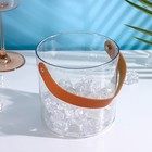 Ведёрко для льда Доляна, 1.3 л, 13×13×13 см, прозрачное - Фото 3