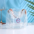 Ведёрко для льда Доляна, 1.3 л, 13×13×13 см, прозрачное - Фото 6