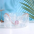 Ведёрко для льда Доляна, 2.6 л, 21×21×10 см, прозрачное - Фото 6