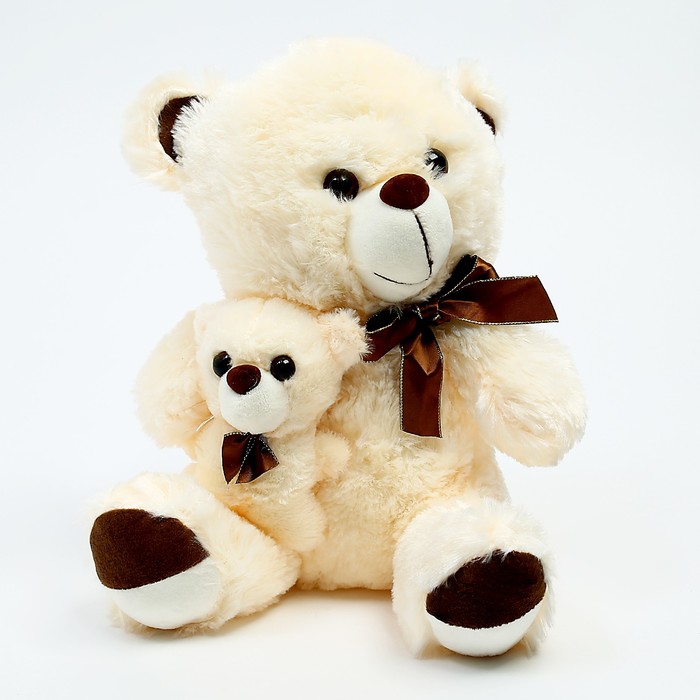 Мягкая игрушка «Медведь с малышом» - Фото 1