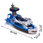 Парковка для машин «Полицейский катер», свет и звук - Фото 2