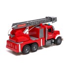 Машина инерционная «Пожарная служба», брызгает водой, свет и звук - фото 4602045