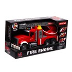 Машина инерционная «Пожарная служба», брызгает водой, свет и звук - фото 4602050