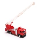 Машина инерционная «Пожарная служба», 1:28, свет и звук - фото 24398426