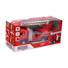 Машина инерционная «Пожарная служба», 1:28, свет и звук - фото 24398427