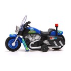 Мотоцикл инерционный «Полиция», цвета МИКС - фото 6727297