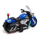 Мотоцикл инерционный «Полиция», цвета МИКС - фото 3440122