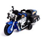Мотоцикл инерционный «Харлей» цвет МИКС - Фото 6