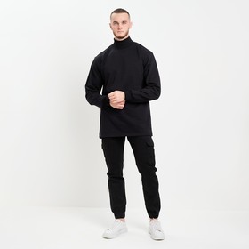

Водолазка мужская НАЧЁС, цвет чёрный, размер 50 (XL)